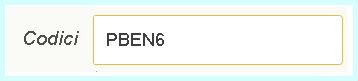 codice pbe